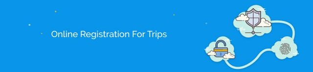 Online trip registration software options