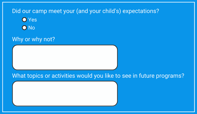 Illustration from How to Increase Summer Camp Registration With Surveys