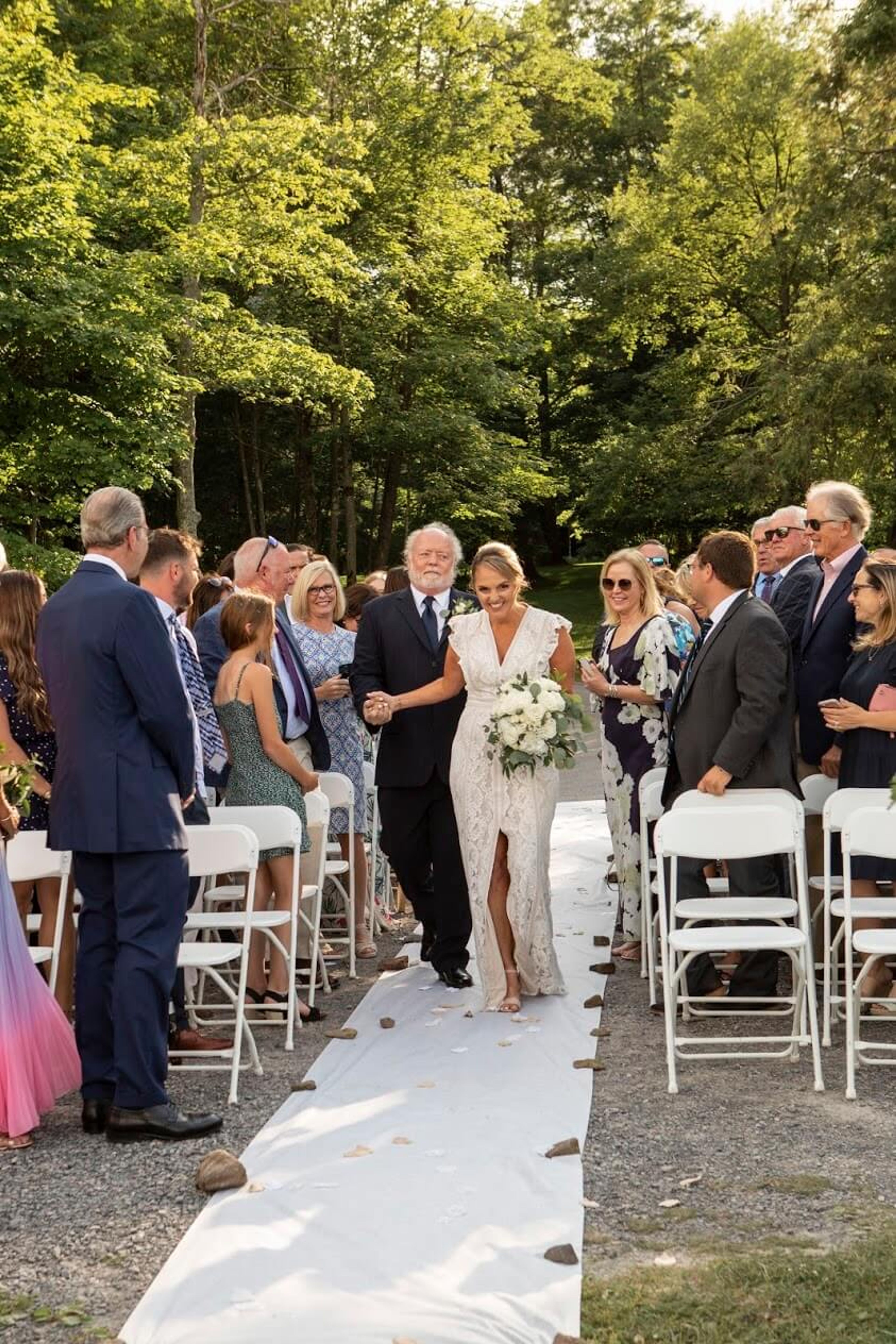 Wedding in Eagles Mere, PA
