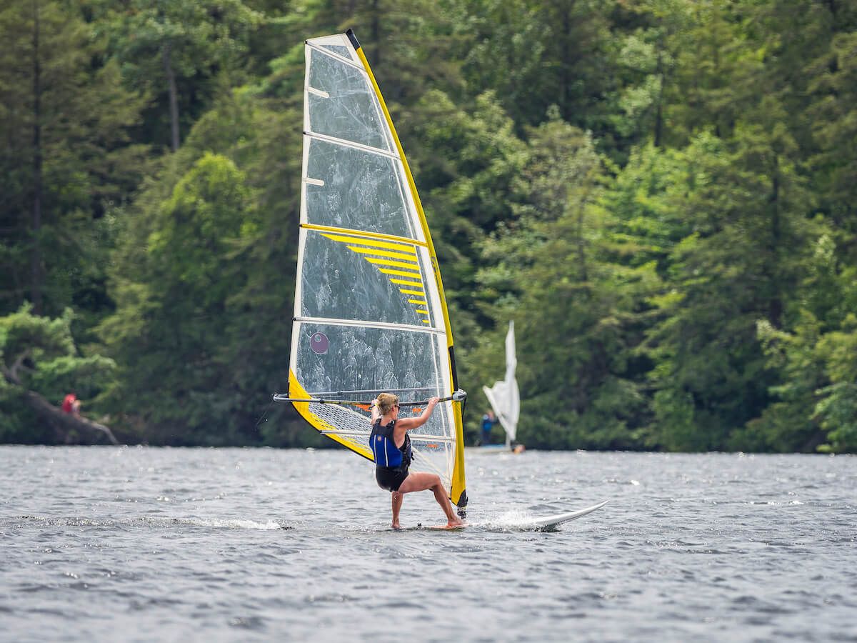 Sailing in Eagles Mere, PA