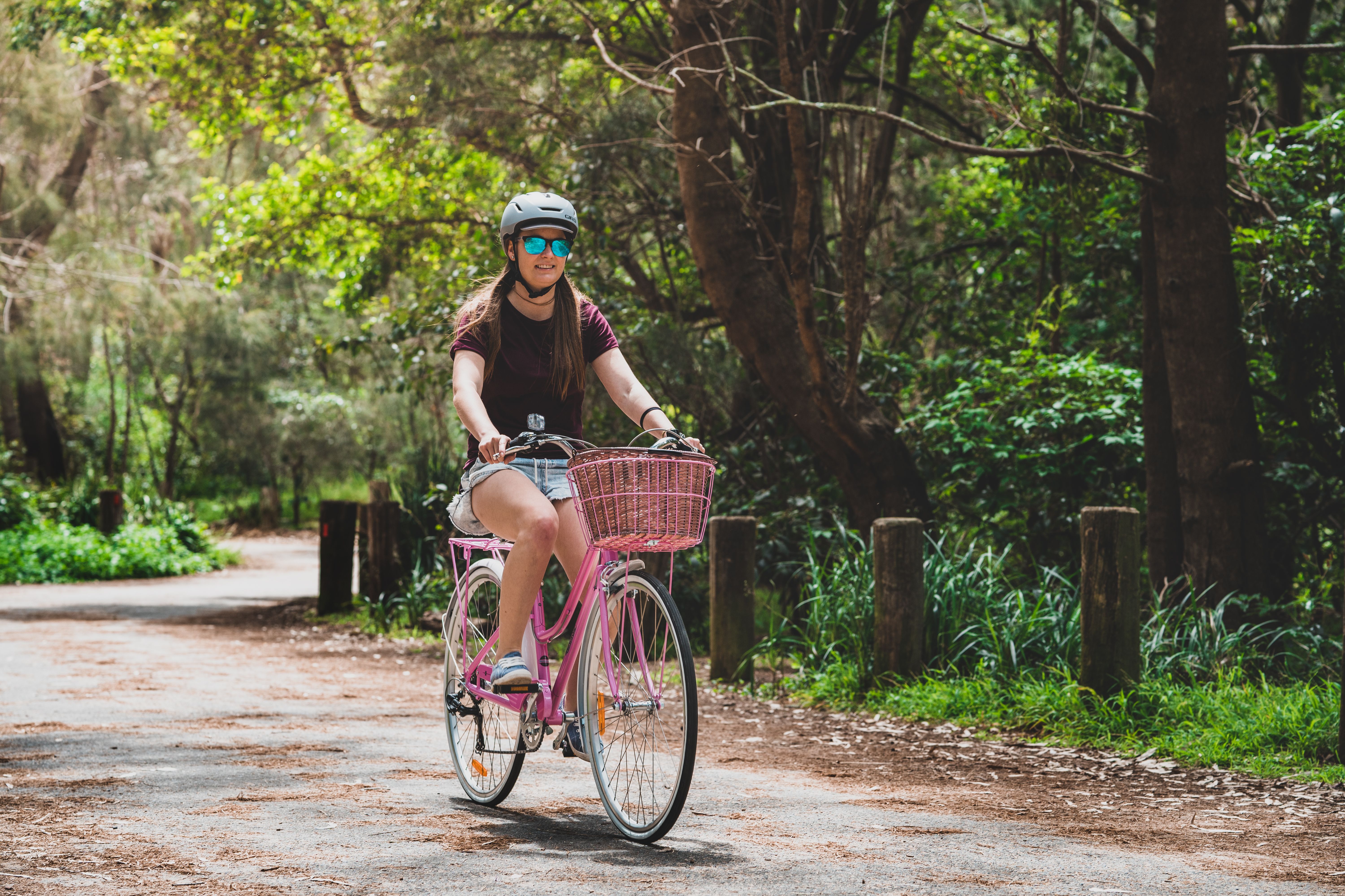 sunday pink bmx