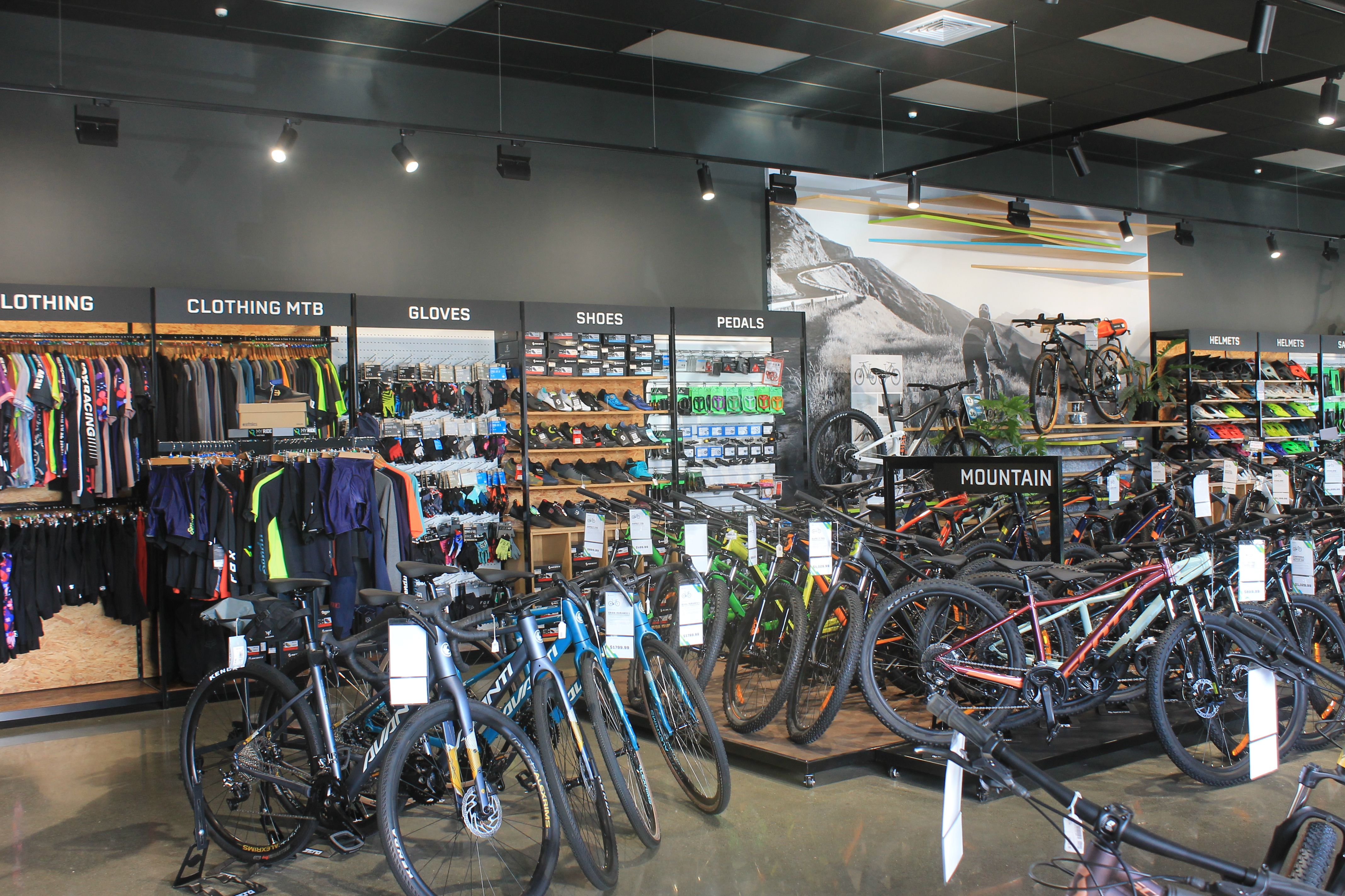 Ride on deals bike shop