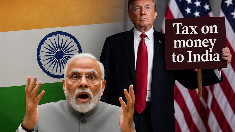 INDIANS IN PANIC MODE over Trump's Tax on money sent back to India