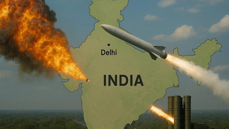 Missile Tensions Rise as India Intercepts Fatah-II Fired from Pakistan