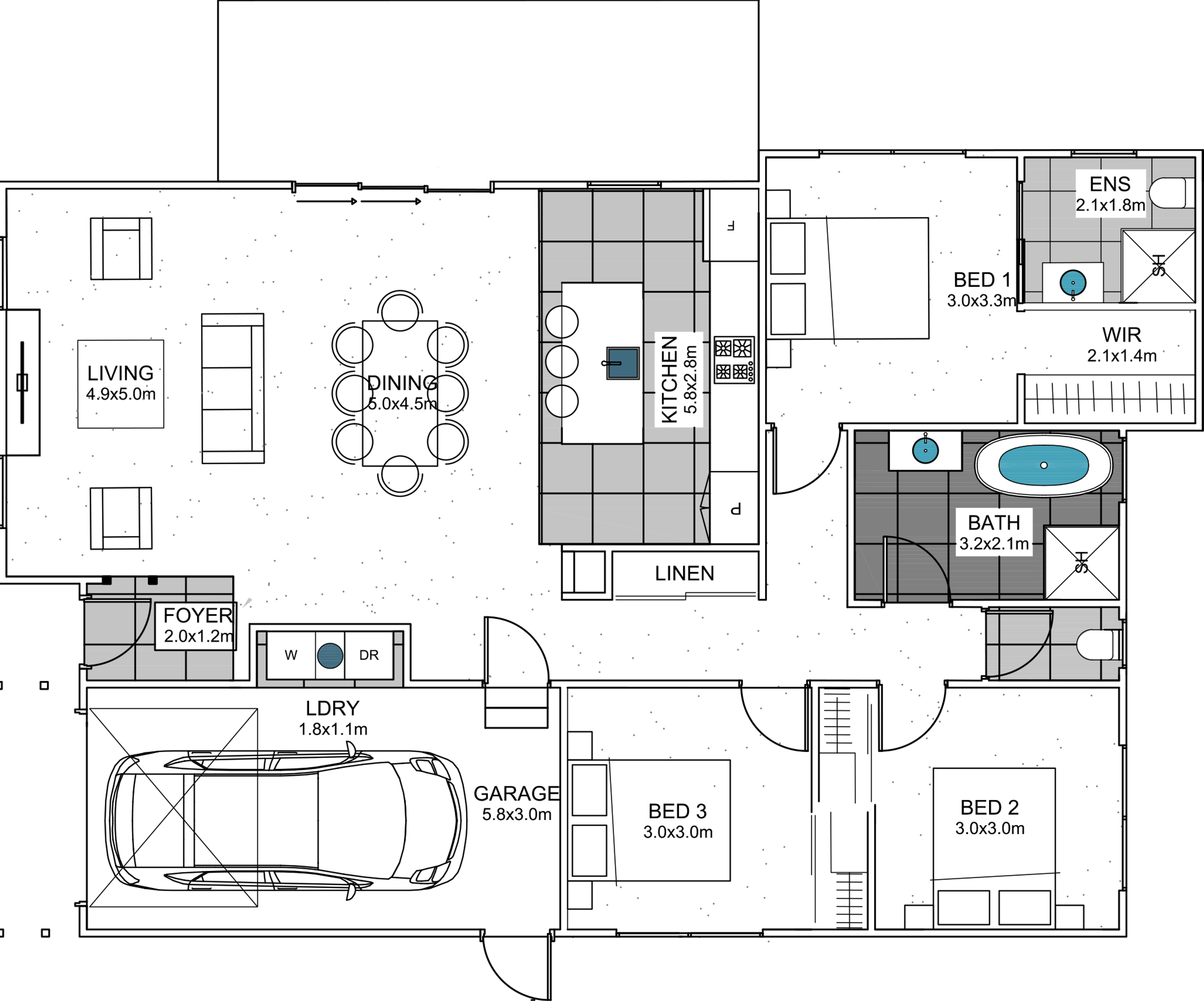 Kingston floor plan
