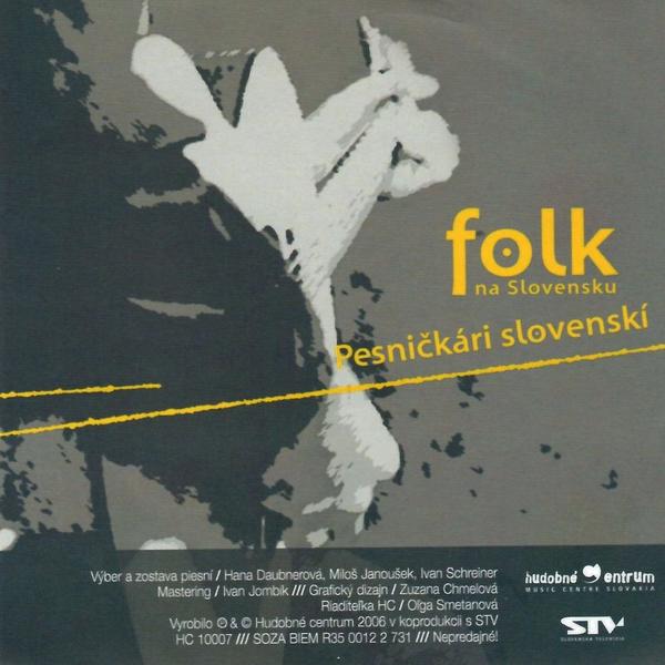Obálka Pesničkári slovenskí (CD ku knihe Folk na Slovensku)