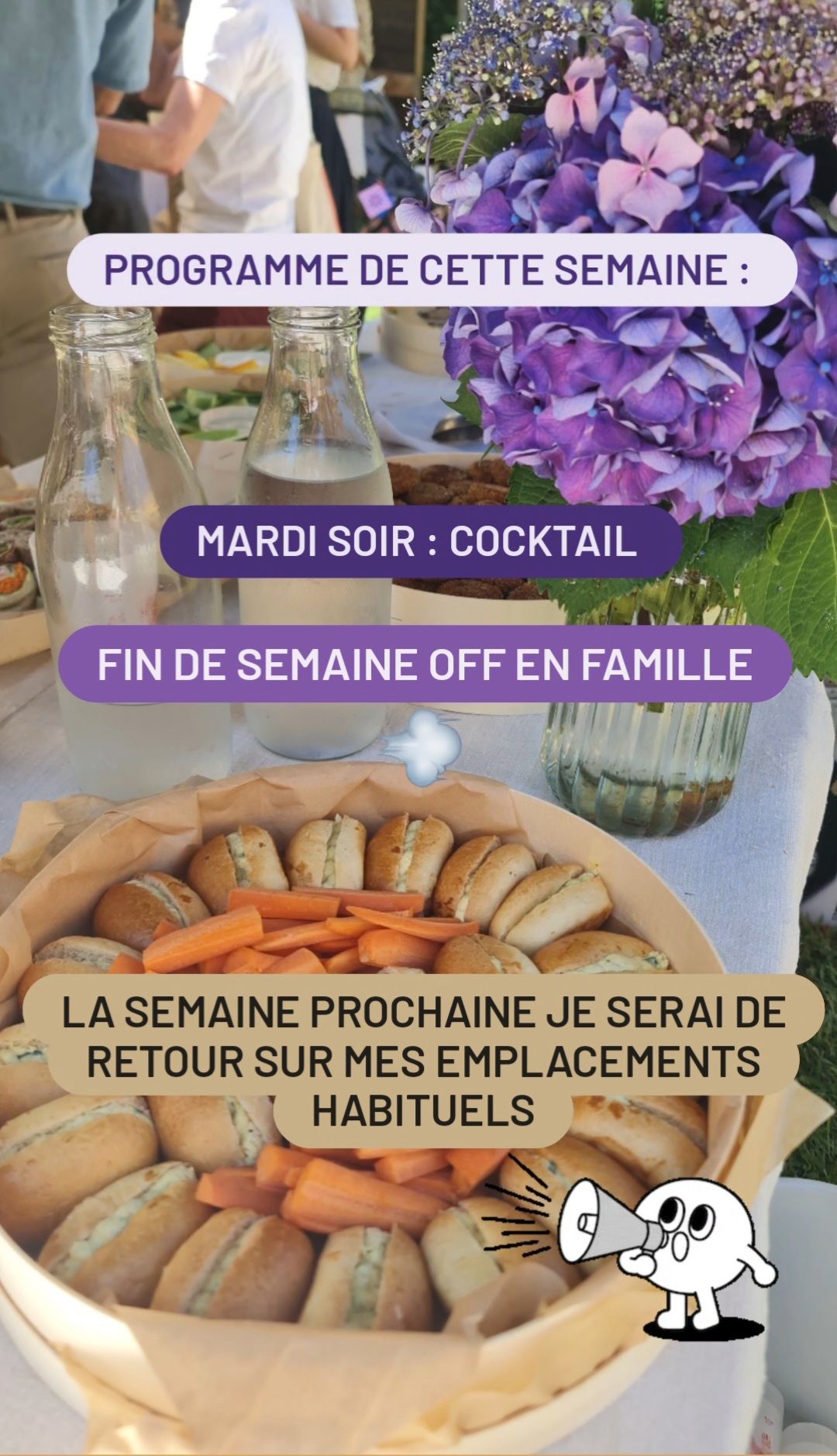 Menu de la semaine