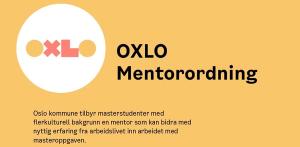 Søknadsfristen for studenter som vil være med i kommunens mentorordning er utvidet til 15. mai 2023