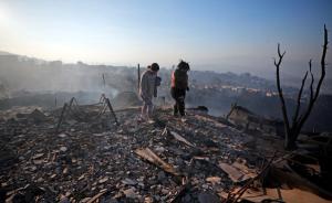 Los incendios en Chile; dejan al menos 51 muertos - imponen toque de queda