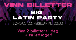 Vinn billetter til big latin party på rockefeller!