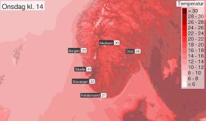 La temperatura puede llegar hasta los 32 grados este miércoles
