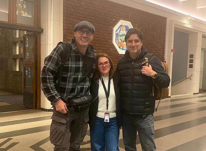 ¡Estrellas de la TV chilena graban su programa de viajes en Noruega!