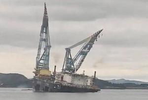 Serio incidente en el buque grúa “Saipem 7000” en Noruega