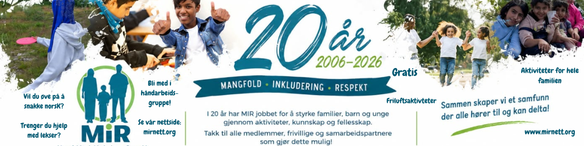 MIR: Mangfold, inkludering og respekt 