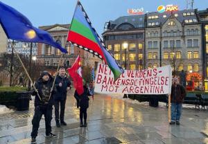 Oslo: Protestas contra actividad empresarial de Equinor en Argentina