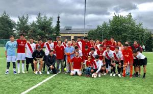 Selección Scandinavia de Chile vence por 4 - 2 a Latin-Amerika FK en partido amistoso