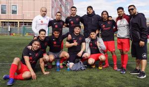 Green Garden no pudo ante Latin-Amerika FK: Campeonato Fútbol de empresa - Oslo