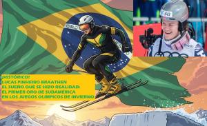¡Histórico! Lucas Pinheiro Braathen conquista el primer oro de invierno para Brasil y Sudamérica en Milán-Cortina 2026