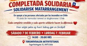 Acción solidaria en Oslo: Ayudemos a reconstruir hogares en Chile
