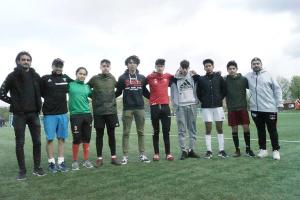 Primer partido amistoso de entrenamiento de Latin-Amerika FK