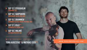 Pablo Murgier Quartet con la participación especial de Karl Espegard Gira Europea 2024 