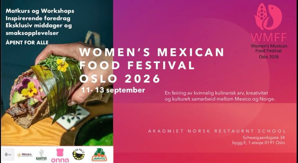 Festival de Comida Mexicana de Mujeres Oslo 2026