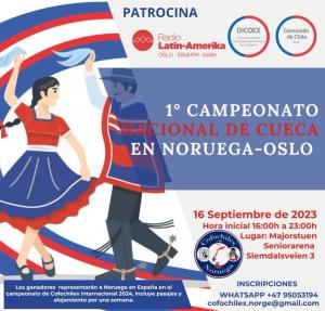 Primer Campeonato de Cueca en Oslo - Noruega