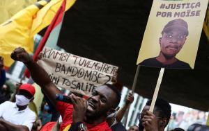 Protestas en Brasil por asesinato de refugiado congoleño