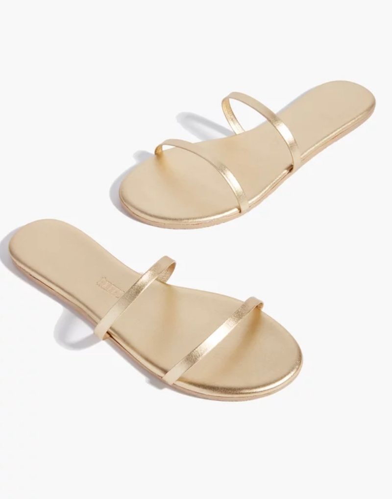 Gold Tkees sandals 