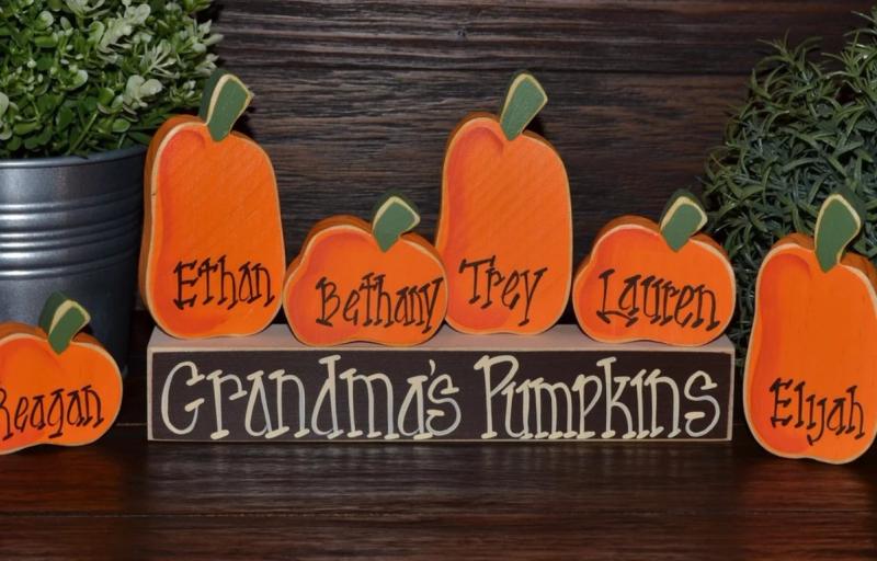 Little pumpkins family sign 