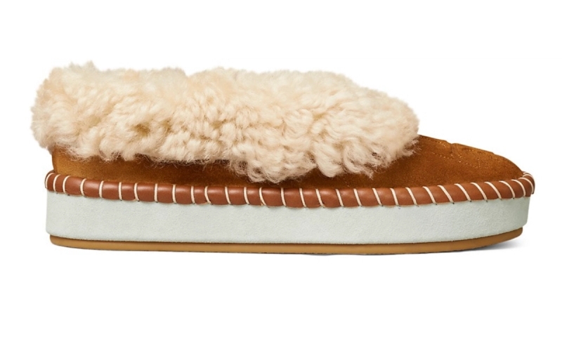 Shearling slippers 