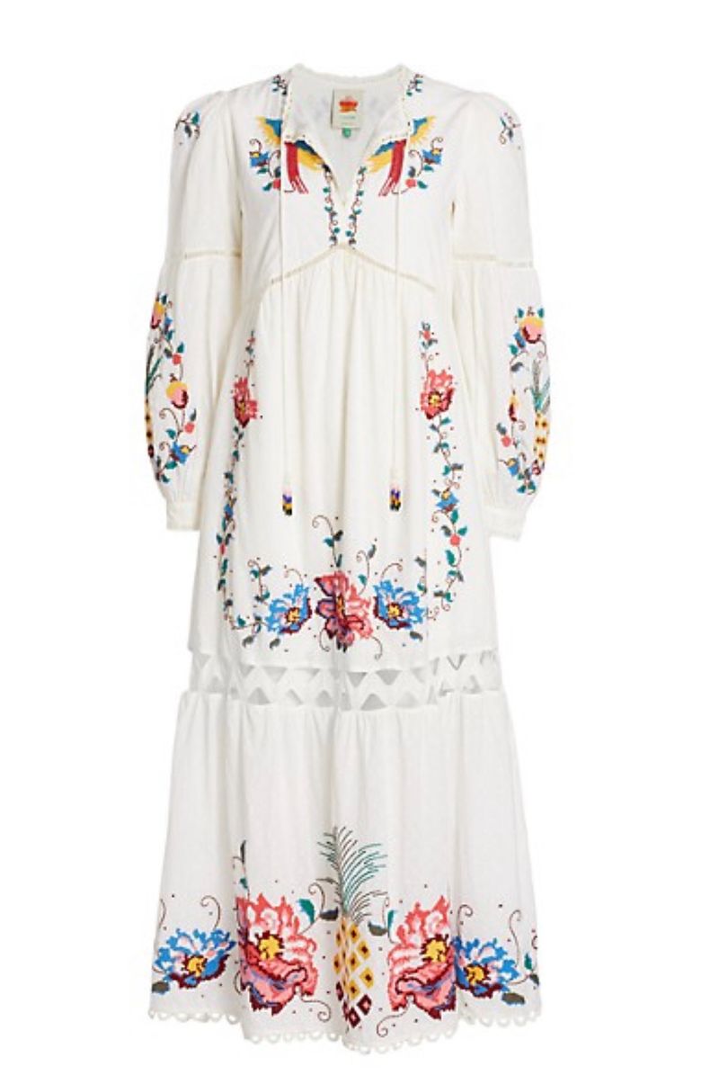 White farm rio dress