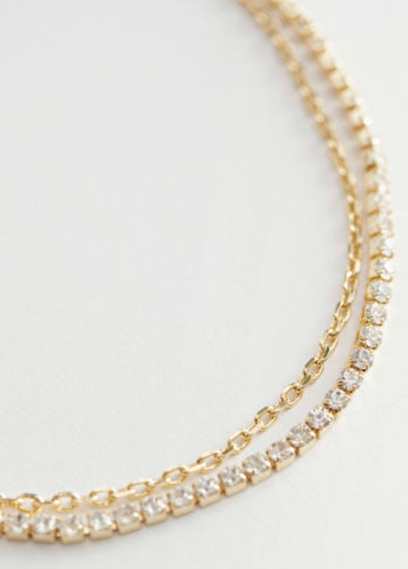 Duo chain necklace 