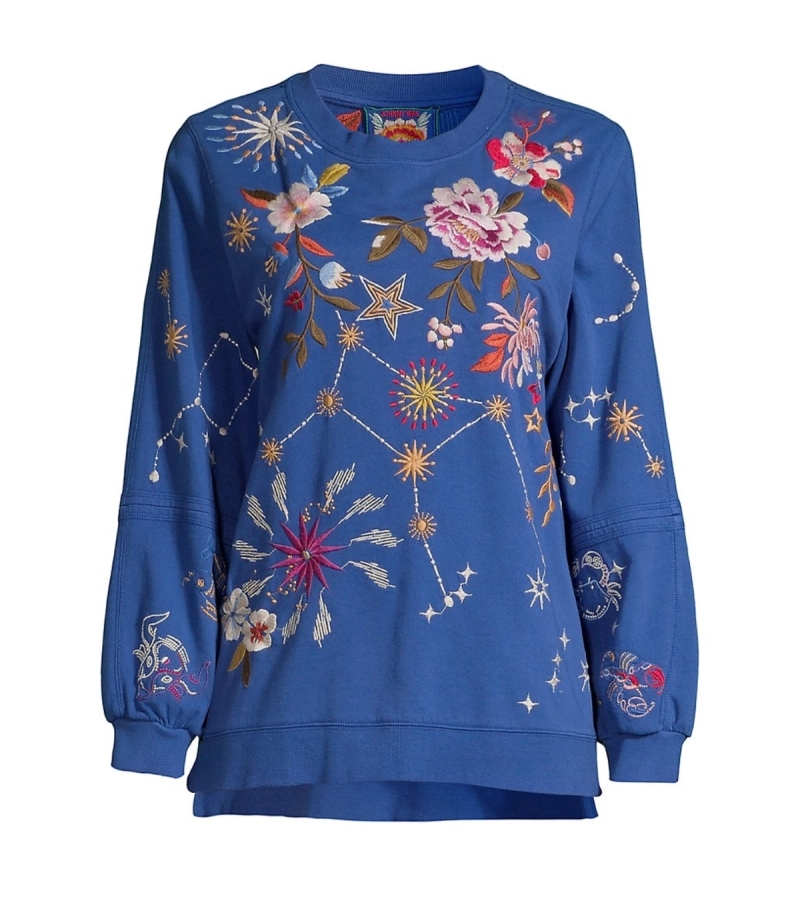 Embroidered pullover 