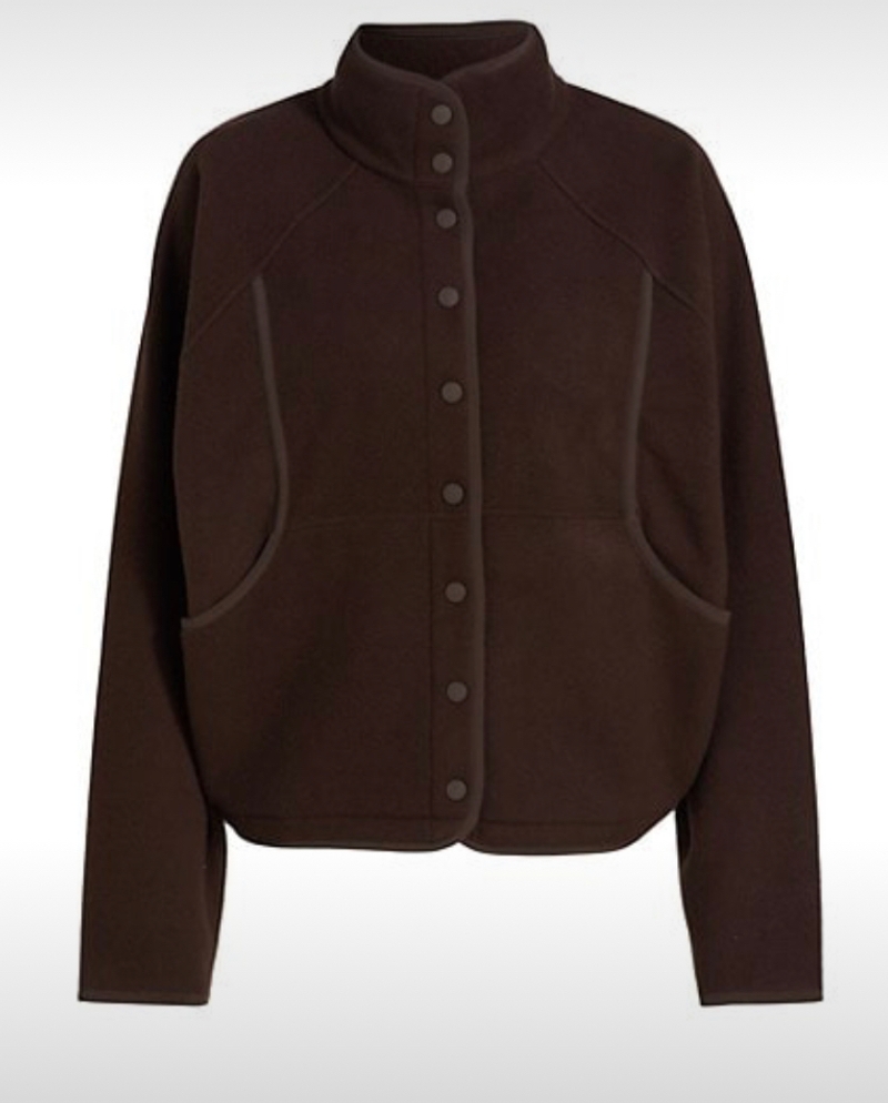 Brown fleece Jacket 