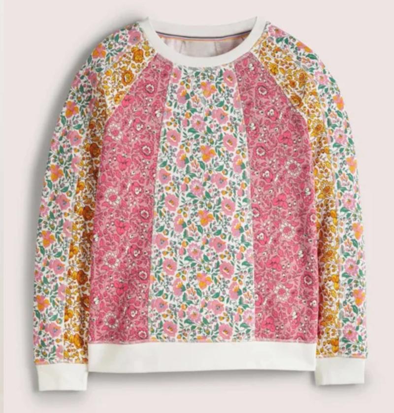 Floral printed sweatshirt 