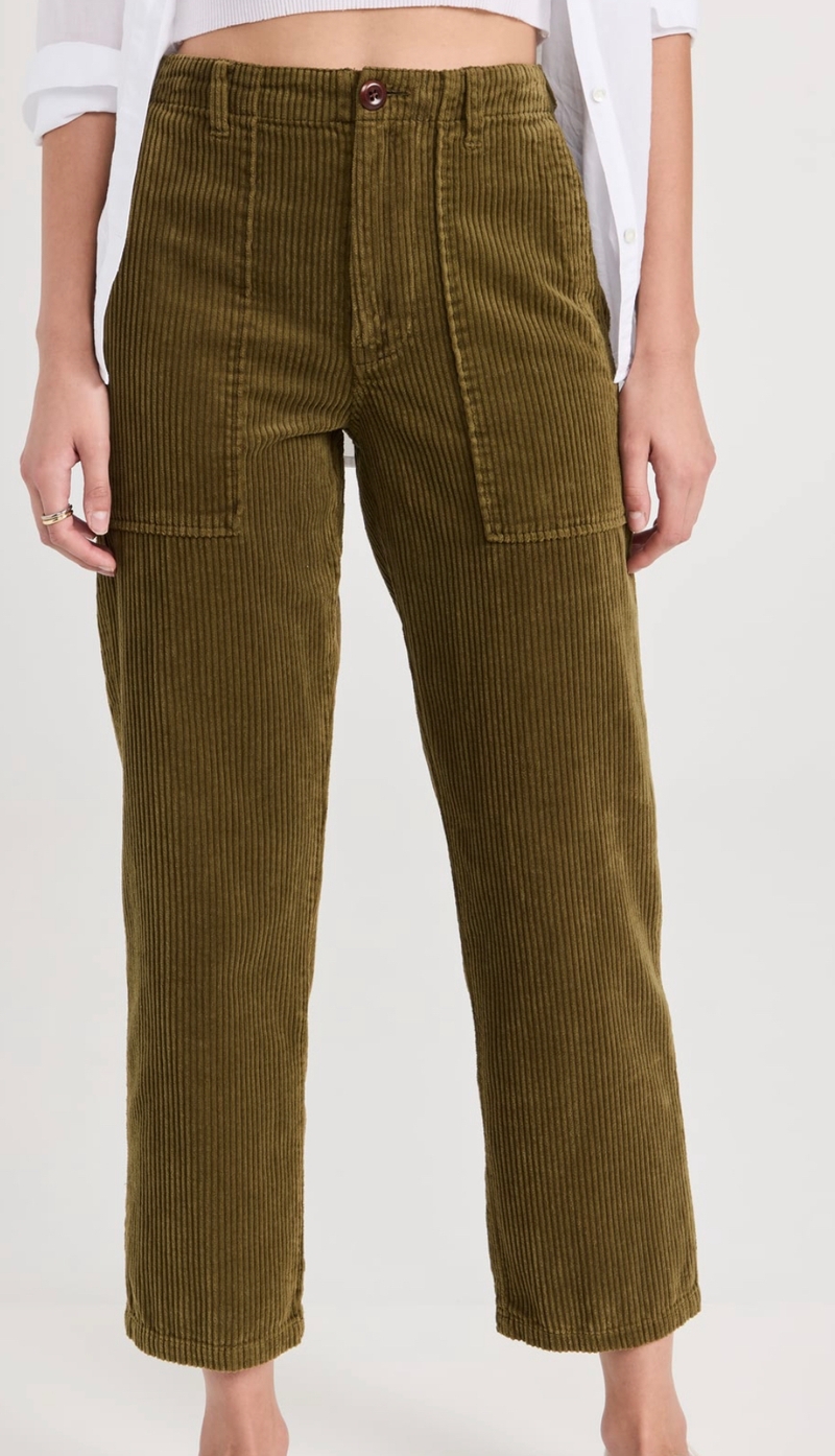 Green Corduroy pants 