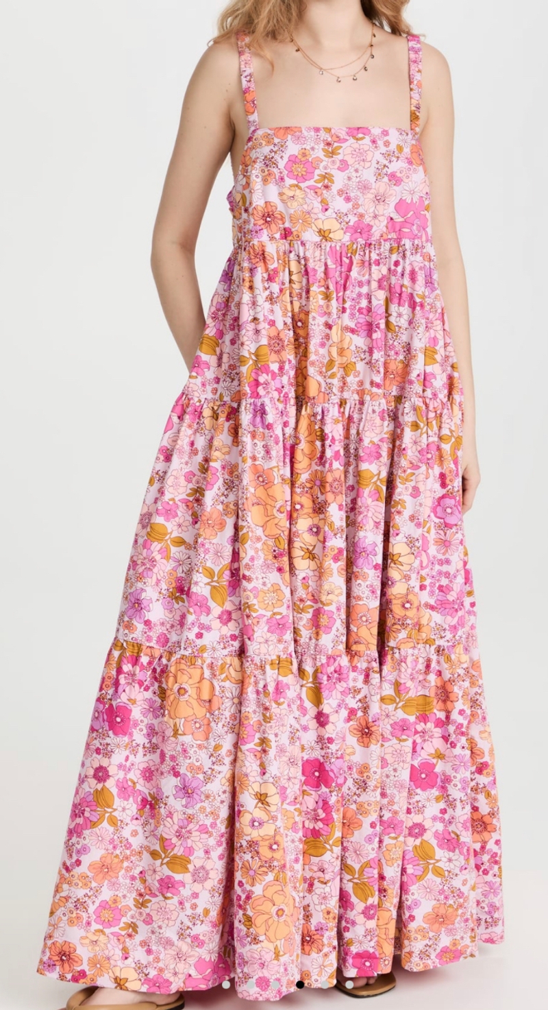 Free people flower power maxi 
