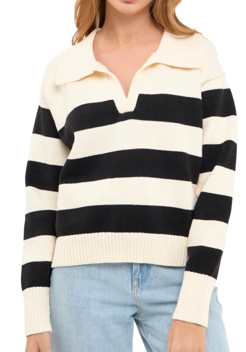 Polo stripe sweater 