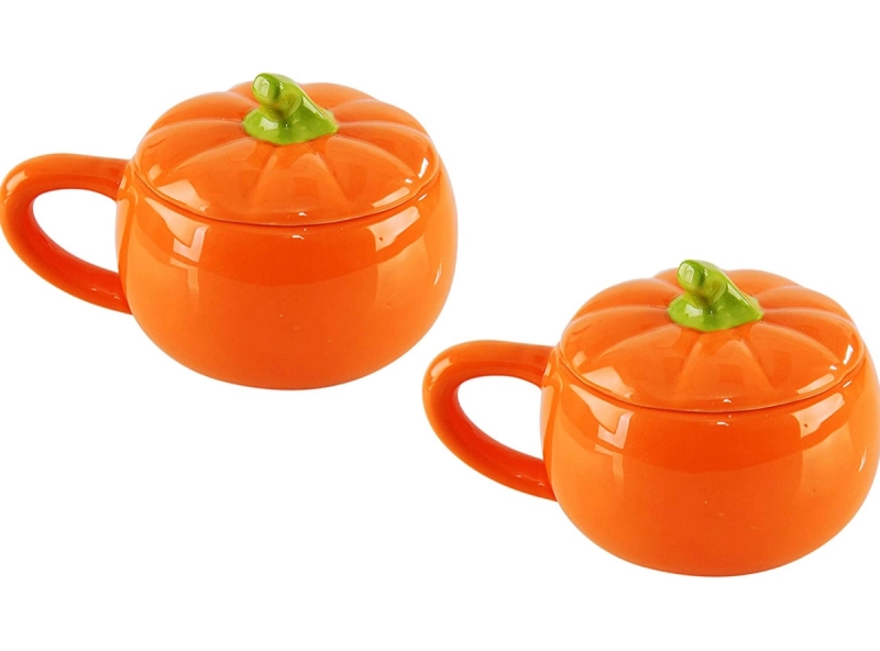 Pumpkin lid soup bowls