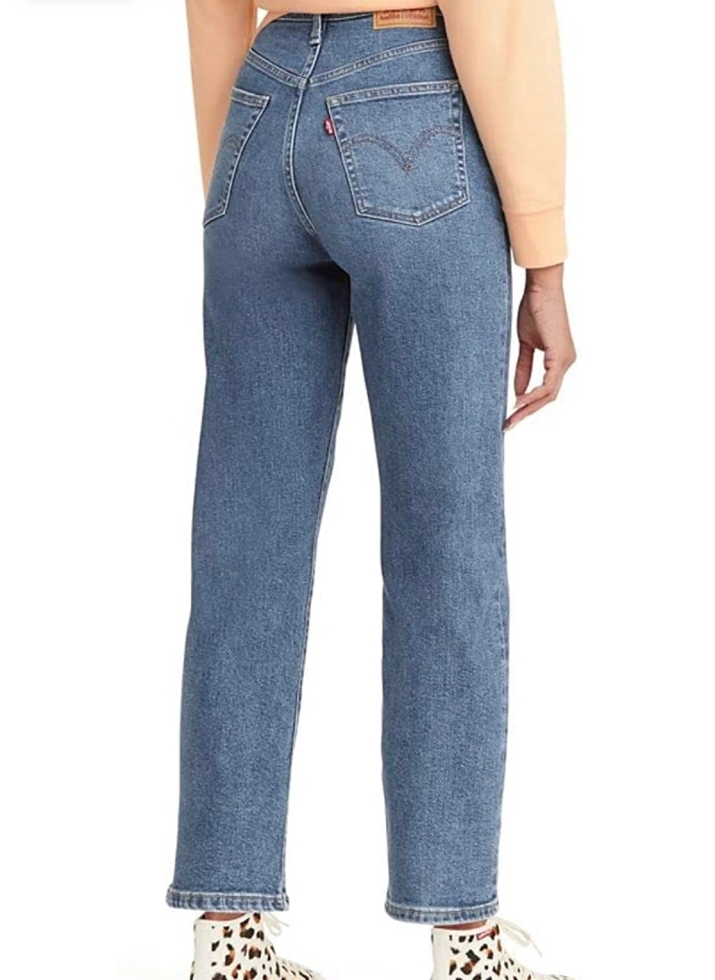 Amazon levis ribcage straight jeans