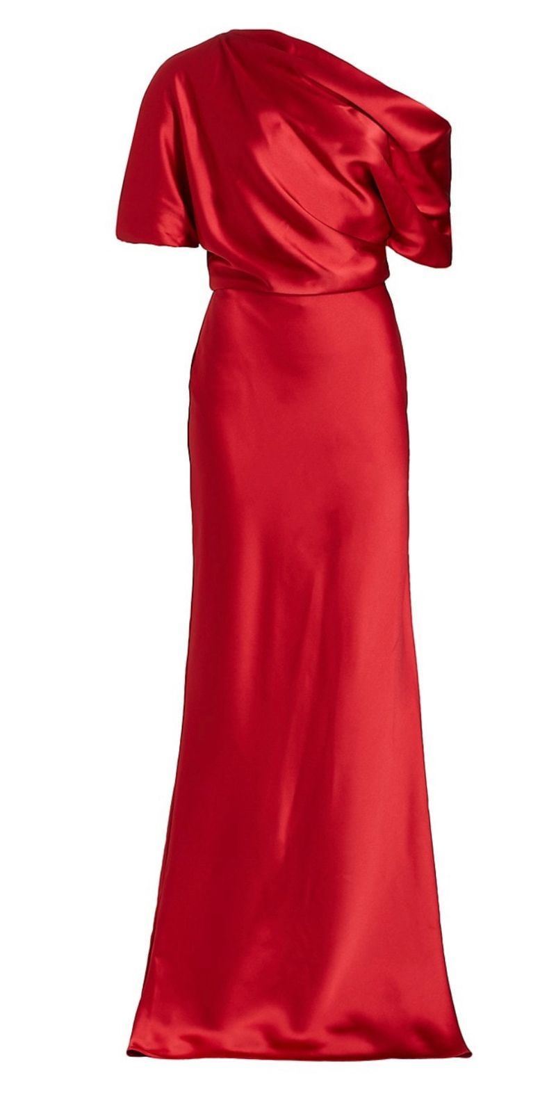 Amsale Red Dress 
