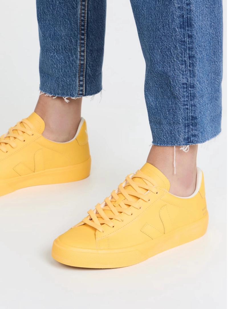 Yellow Vejas sneakers  