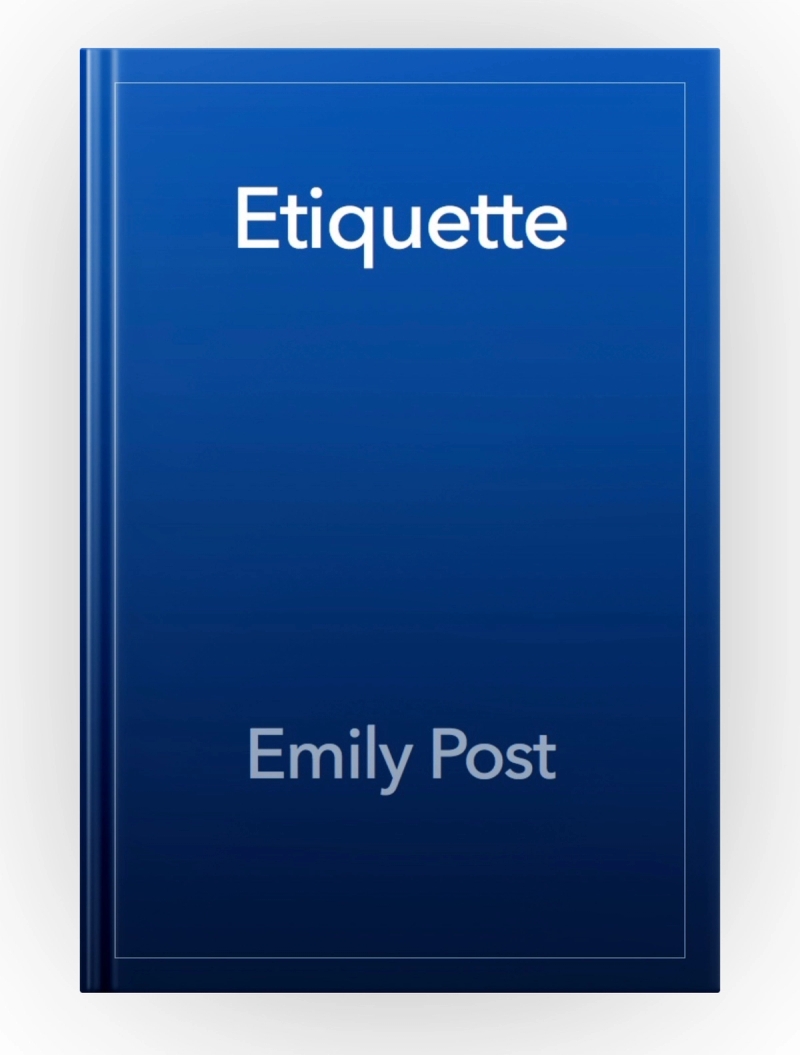 Etiquette by Emily Post 