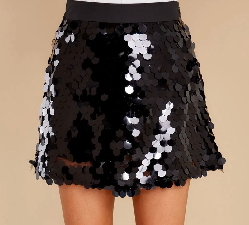Sequined skirt