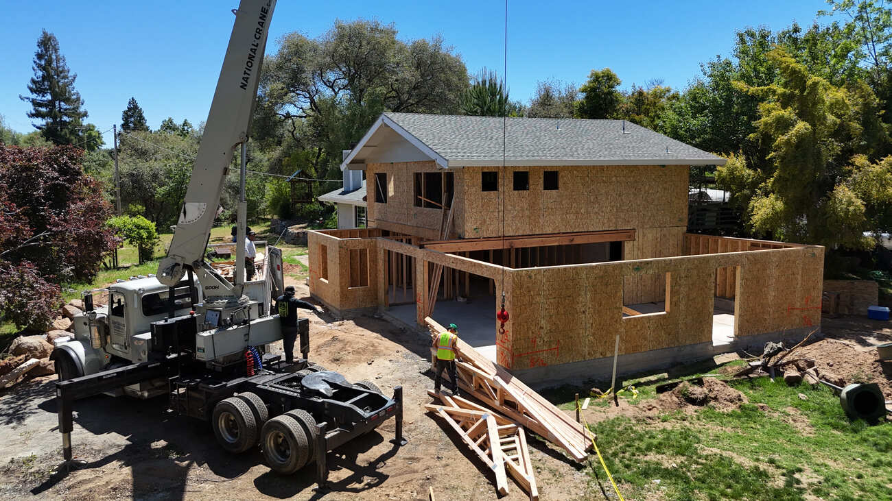 New Addition Trusses