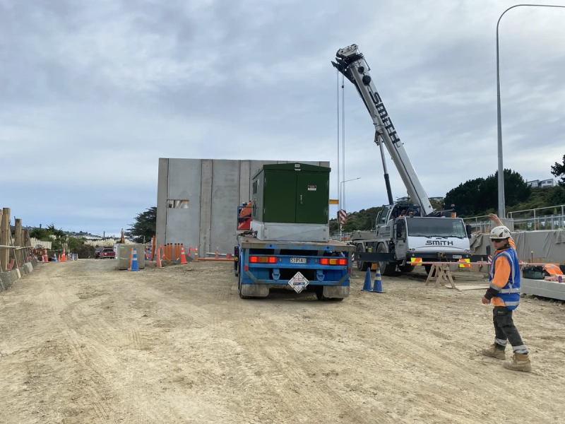Porirua Water Storage Joint Hole
