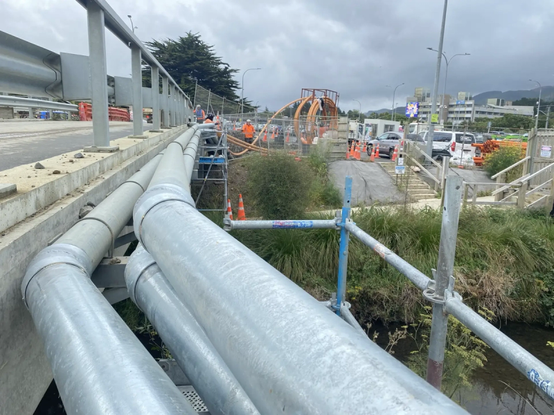 Porirua Water Storage Joint Hole