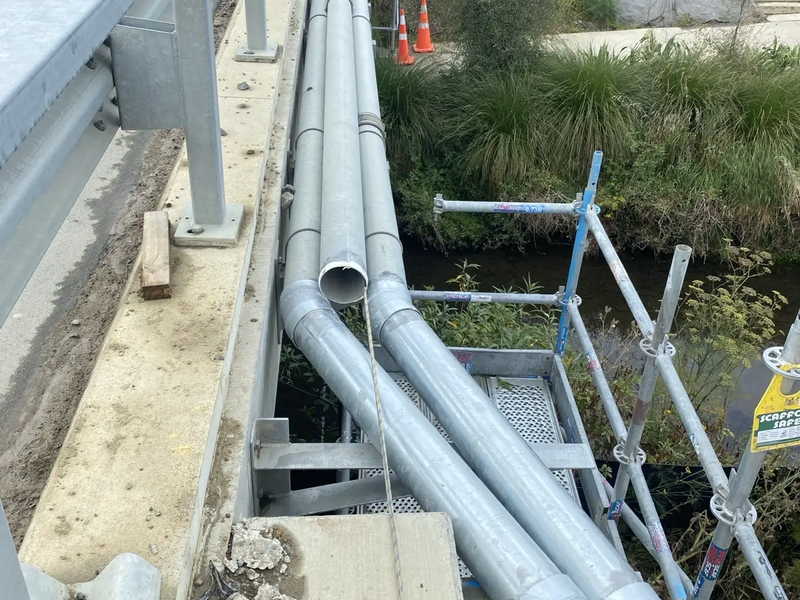 Porirua Water Storage Joint Hole