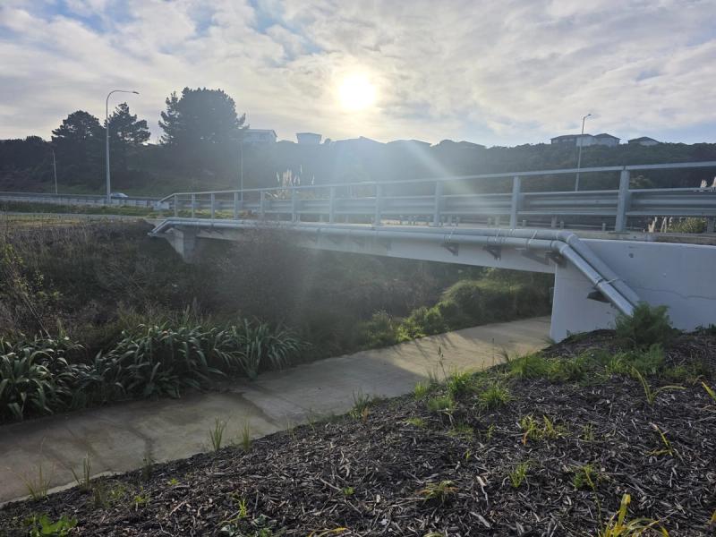 Porirua Water Storage Joint Hole